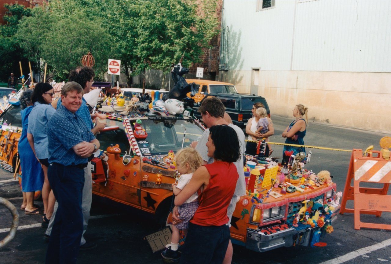 AandM trip- Hippiemobile- Bisbee AZ- June 2002 2